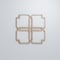 Ekena Millwork Medium Englewood Decorative Fretwork Wood Wall Panels, Red Oak, 15 3/8"W x 15 3/8"H x 3/8"T WALW16X16X0375EWDRO - alternate 2